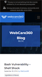 Mobile Screenshot of blog.webcare360.com
